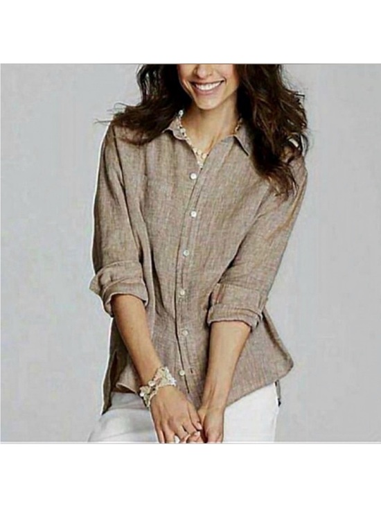 J. Jill Tops - J Jill Button Down Size XL Slub Love Linen Lagenlook Oversized Essential Shirt